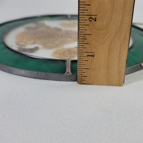 Stained Glass Dried Pressed Flowers Suncatcher - Picture 5 of 11